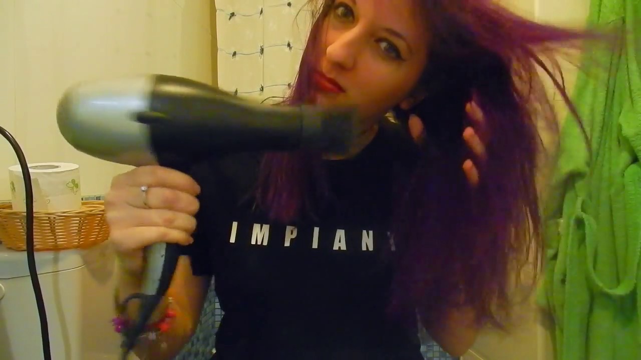 ASMR: Blow dry and brush my hair