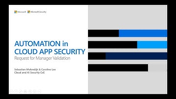Microsoft Cloud App Security and Power Automate: Request for manager action