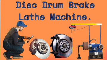 Disc Drum Brake Lathe Machine By MultiproMachines