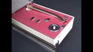 SHARP LXG-700 MINI STEREPHONO RADIO RECORD PLAYER FROM 1965