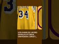LOS ANGELES LAKERS SHAQUILLE ONEAL SWINGMAN JERSEY ADULT 3XLARGE NEW WITH TAGS