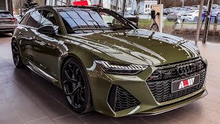 2024 Audi RS6 PERFORMANCE 630HP - Exclusive Interior, Sound and Exterior details
