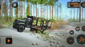 MudRunner Mobile Gameplay #6 - Loading Woods To Lumber Mill | New DLC