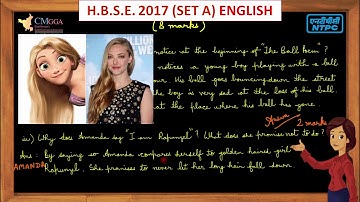 Q10 section D hbse ENGLISH SET A 2017 8 marks