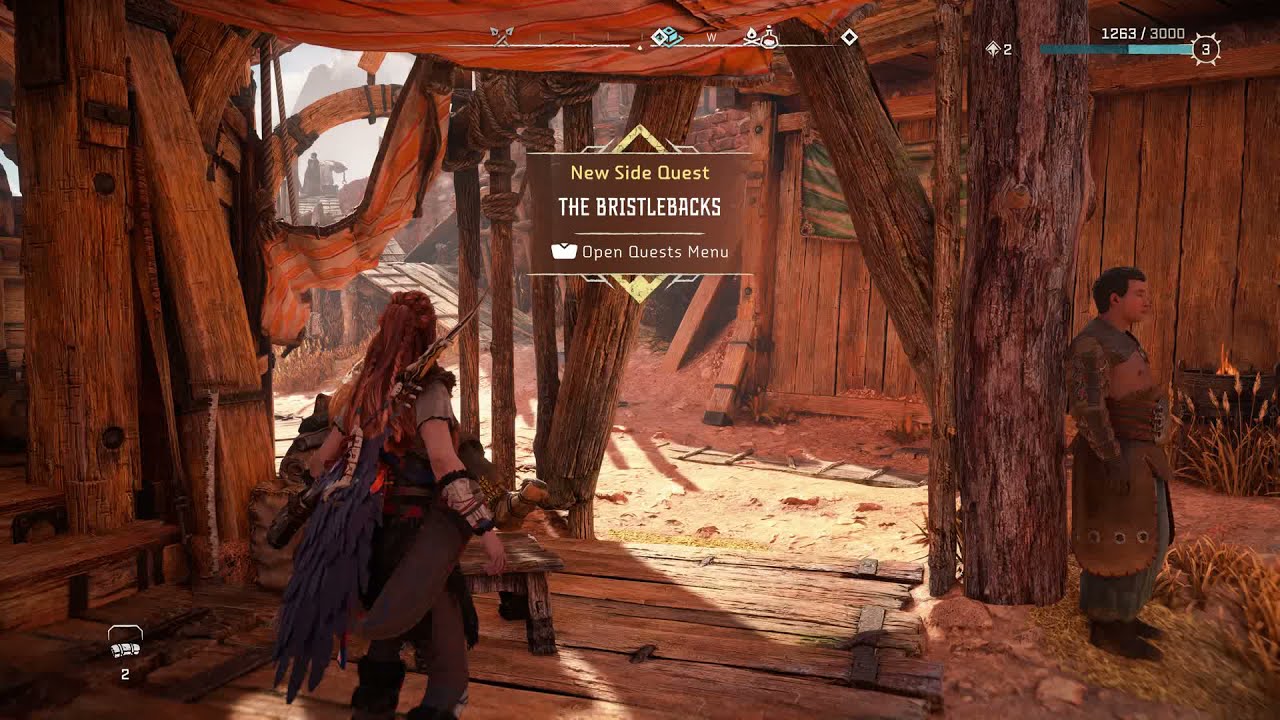 Horizon Forbidden West Ulvund Location in Chainscrape Get Bristleback Quest
