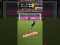 Wait for the last shot... 👀 #penalty #shorts #efootball