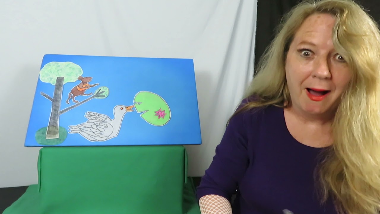 The Little White Duck Felt Board Story