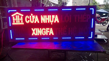 hướng dẫn làm bảng led