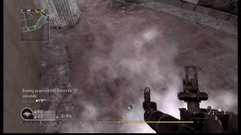COD4 Wii Protesting a Cheater (donwer)