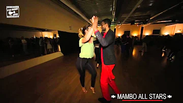 Ibrahim & Joele - social dancing @ "Mambo All Stars" , Essen Germany