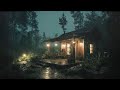 Heavy Rain & Distant Thunder – Fall Asleep in 3 Minutes | Deep Sleep Ambience 8 Hours