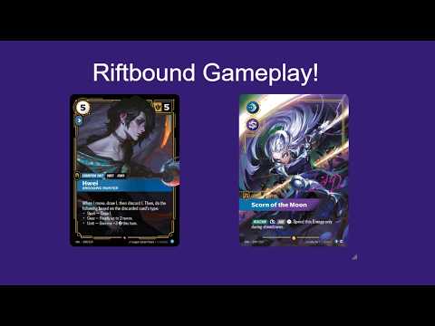 Hwei + Diana = Free Wins? Unleashed Riftbound Gameplay - YouTube