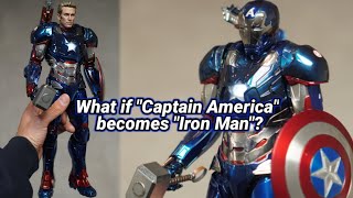 [Hot Toys] What if "Captain America" becomes "Iron Man"? 만약 캡틴아메리카가 아이언맨이 된다면?