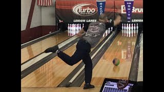 Walter Ray Williams Jr round of 4 at the PBA50 Lehigh Lanes Open 5-18-24 on string pins