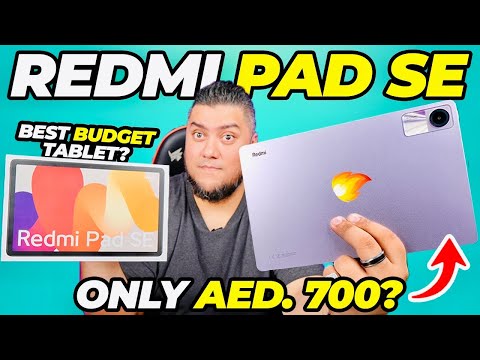 Xiaomi Redmi Pad SE - The CHEAPEST Tablet To Buy?! - Price In UAE?