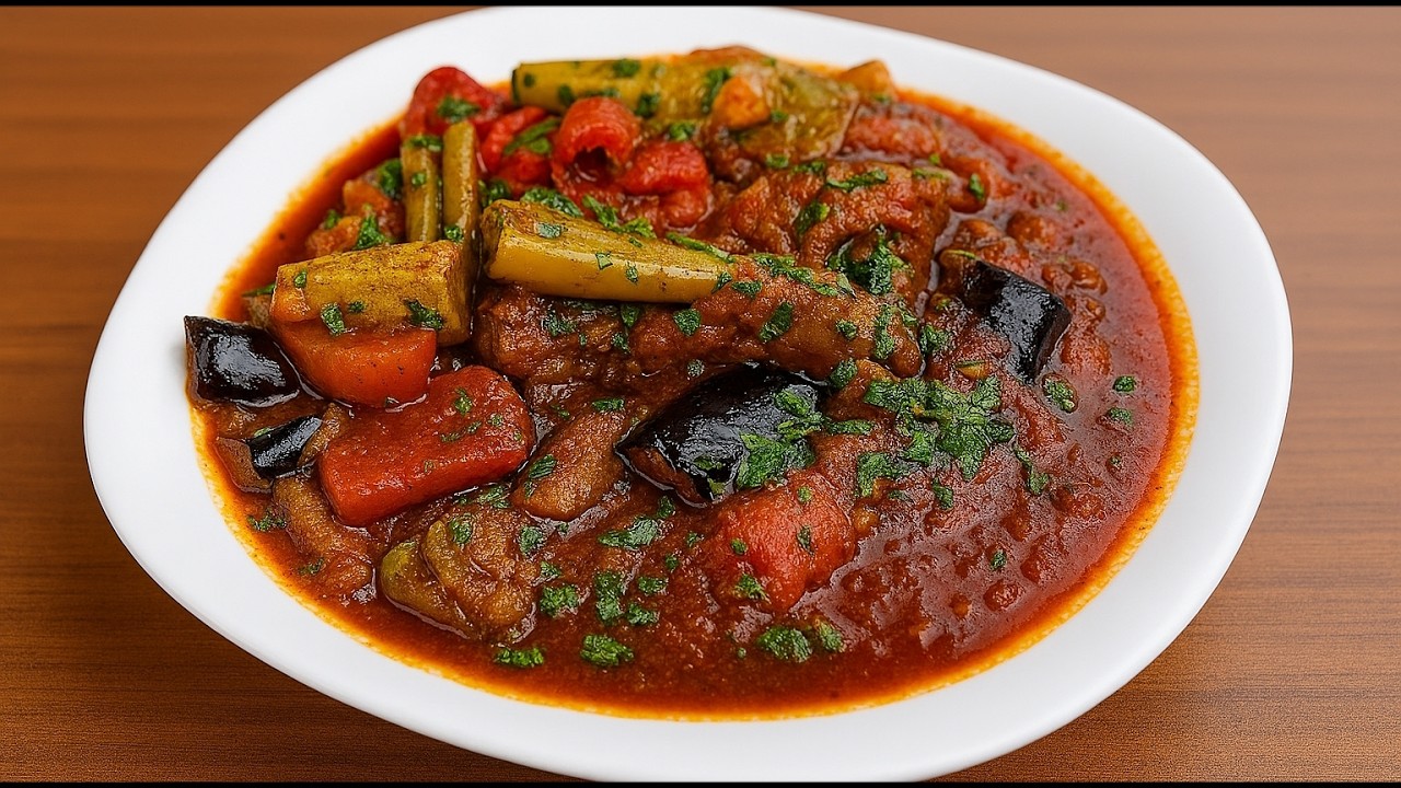 روش پخت بادمجان با کدو بمب طعم |بهترین دستور پخت بادمجان با کدو