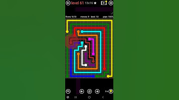 How To Solve Flow Free Jumbo Rectangle Pack Level 61 13x16 Board Walk Through Solution Walkthrough