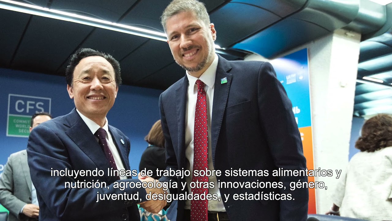 Mario Arvelo - Puntos clave del historial en la FAO (Español) - YouTube