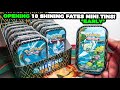 *EARLY* Opening 10 Pokemon Shining Fates Mini Tins!