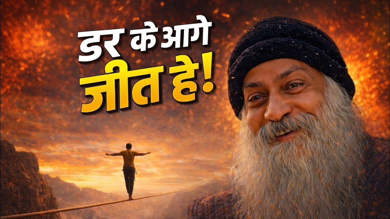 Osho:- डर के आगे जीत है। ओशो hindi speech 💬💬।#osho Osho Hindi speech 