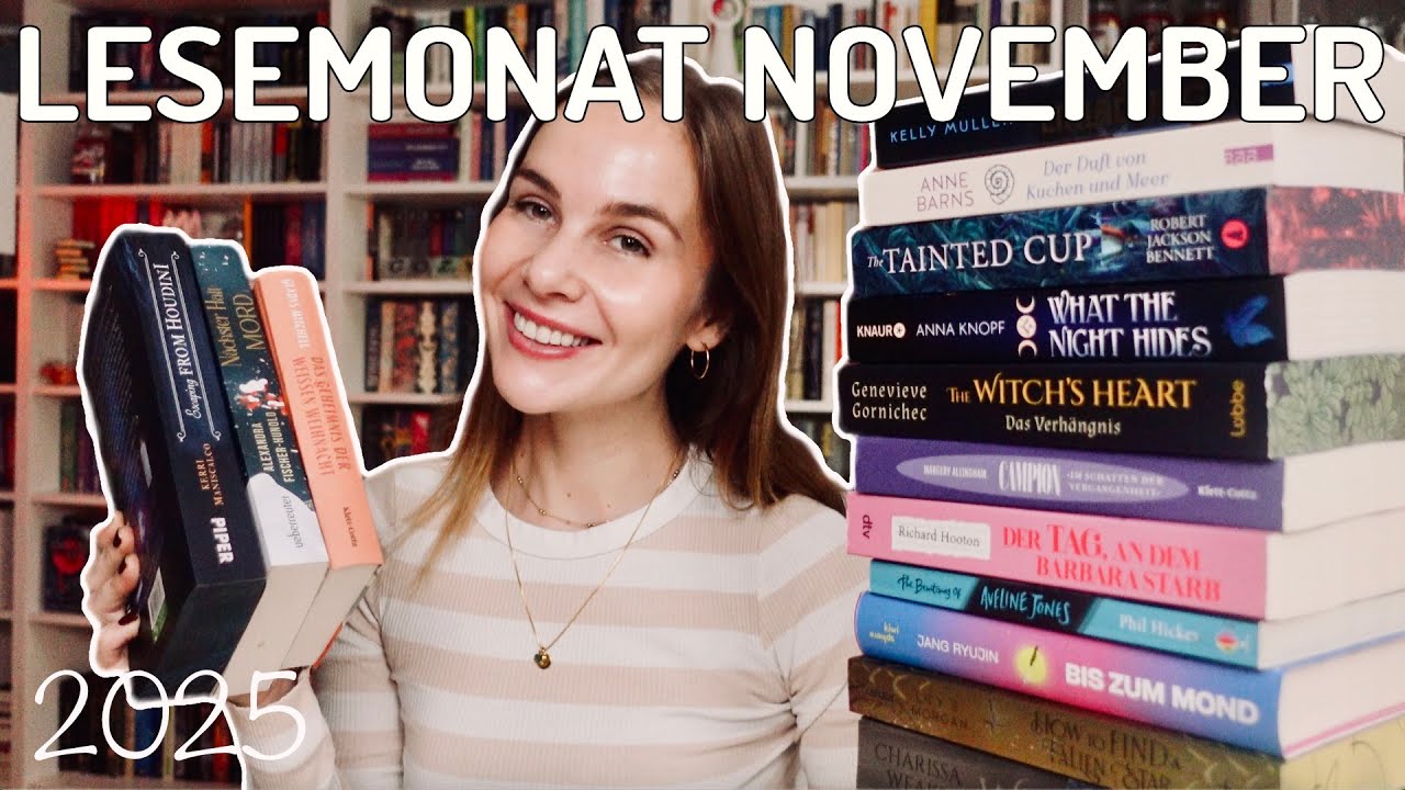 Lesemonat📚 | November 2025 | Was habe ich gelesen? | cozy_jessy