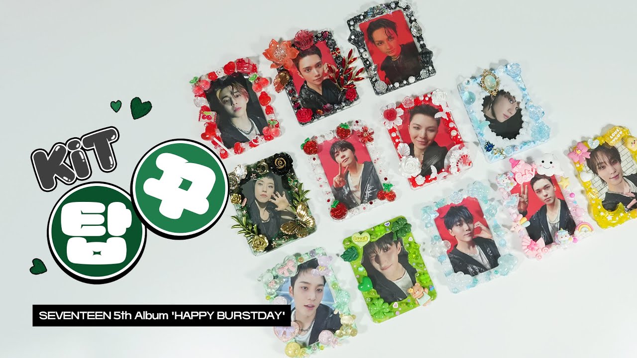 KiTdeco] SEVENTEEN 5th Album 'HAPPY BURSTDAY' | 세븐틴