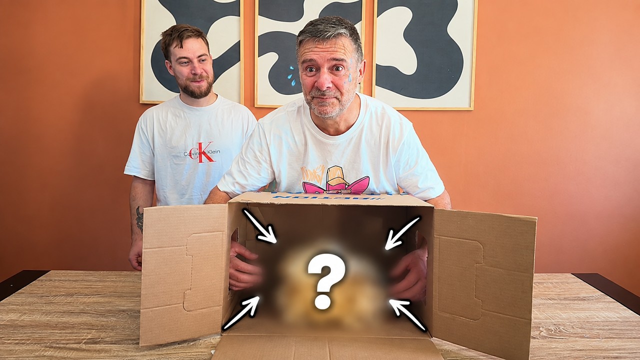 WHAT’S IN THE BOX avec mon père ! (on a regretté)