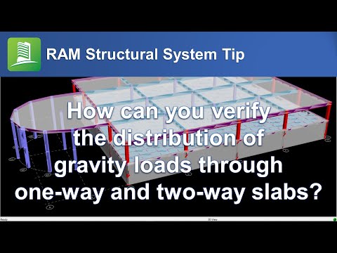 Gravity Loads Distribution in RAM Structural System