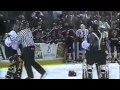 Goalie fight  bill ranford vs mark fitzpatrick capitals  panthers dualfeed