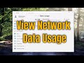How to View Network Data Usage in Windows 11 [Tutorial]