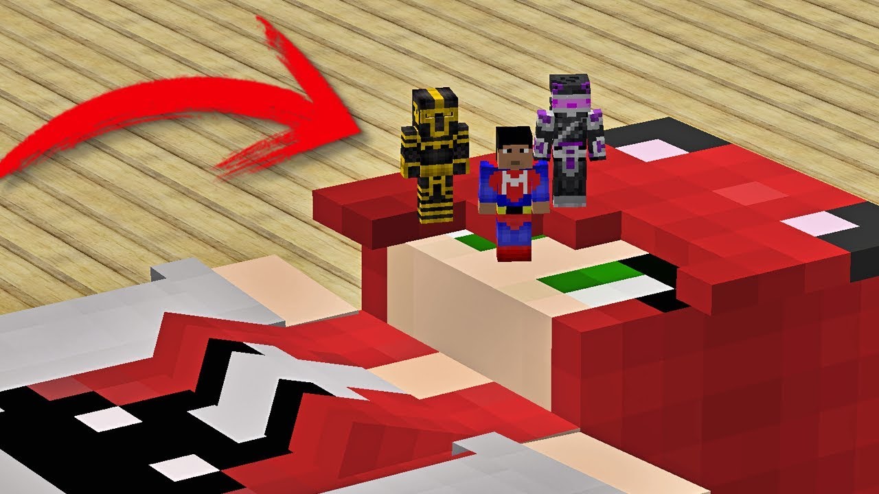 ENTRAMOS DENTRO DE UNA CHICA EN MINECRAFT TROLL 😱