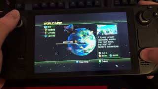 Trying out Sonic Unleashed on Steam Deck just to see if I can