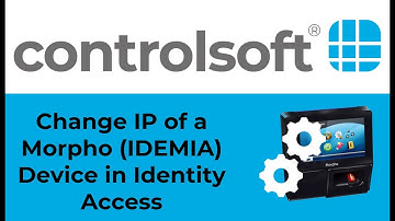 Change the IP address of an IDEMIA/Morpho Device - Identity Access
