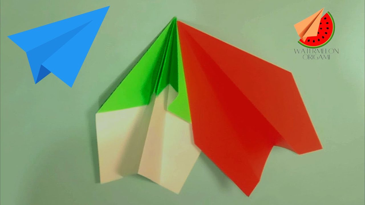 How to make origami airplane origami airplane #2 - YouTube