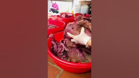 Thịt trâu gác bếp đặc sản tây bắc tẩm ướp chuẩn bị vào lò hàng luôn sẵn #cookingfood #dacsantaybac
