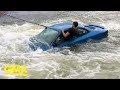 How to escape from car trapped in flood waters l GMA