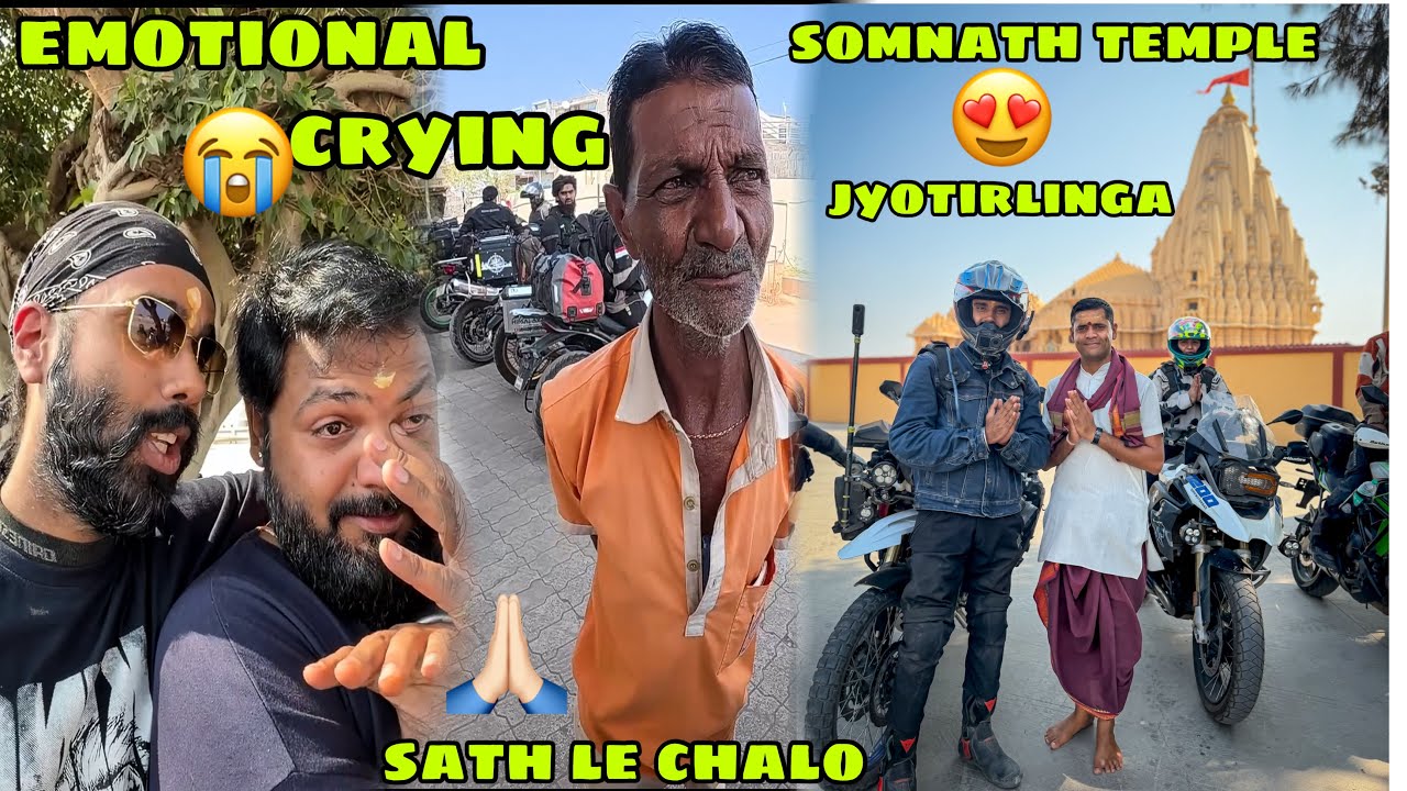 Patanhi kyu aj Ride par sab Emotional ho gye 😭 Somnath Temple hote huye Diu pahuch gye 😍 Best Day 