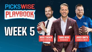 NFL Week 5 Expert Picks & Predictions - Give Me the Points! | Pickswise Playbook