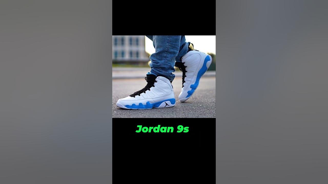 blue jordan 9s