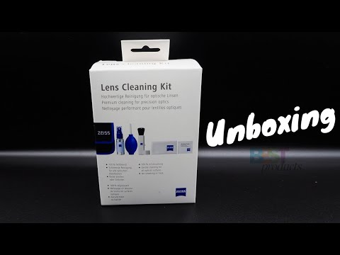ZEISS Lens Cleaning Kit Unboxing