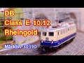 🇩🇪 DB class E 10.12 electric locomotive. Märklin 30390 40850