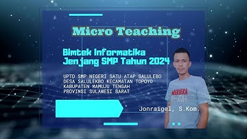 Micro teaching untuk Tugas Bimtek Informatika 2024 – Spreadsheet