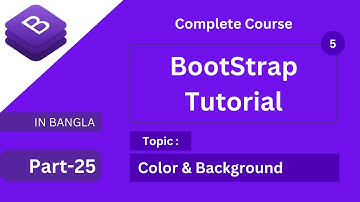 color & background in bootstrap 5 tutorial in bangla || bootstrap full course bangla
