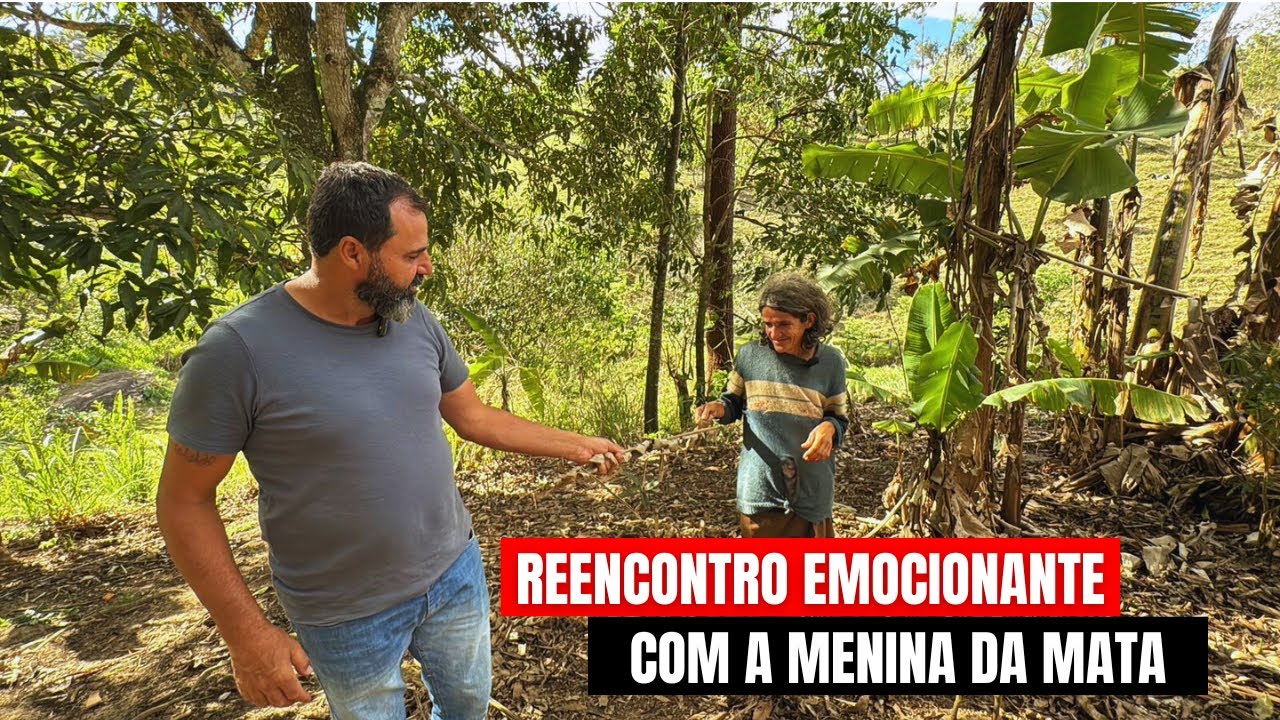 OLHA COMO ESTÁ A MENINA DA MATA DEPOIS DE TANTO TEMPO!