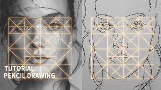 그리드를 이용하여 형태가 틀리지 않게 스케치를 하는 방법! (1탄 원본비율 편) [Pencil Drawing]