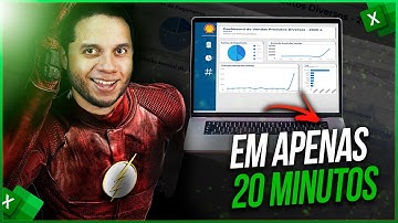 Crie um dashboard Excel INCRÍVEL em apenas 20 minutos