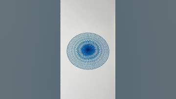 ASMR Spiral Sounds for Rest | Hypnotic Spirograph Art for Relaxation! #art #shorts #spirograph #asmr