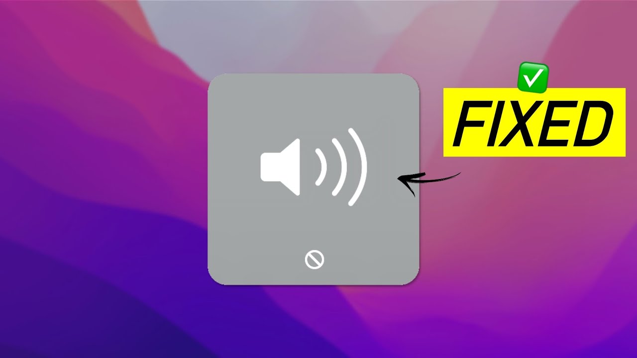 How To Fix No Sound issue On Macbook(Full Guide) - YouTube