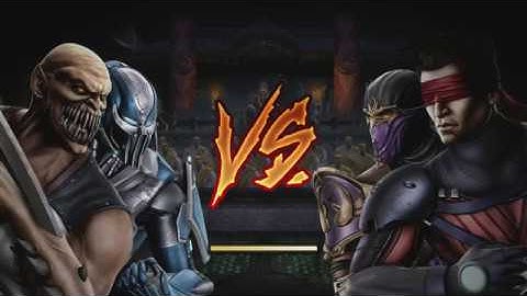 Mortal Kombat IX - Tag Ladder - Baraka & Cyber Sub-Zero