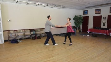 Lindy Hop Class Recap: LA / smooth style variations (triple steps, rock steps, sugar pushes)
